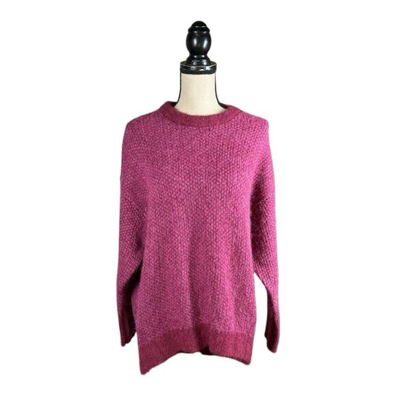 Banana Republic Alpaca Blend Oversized Sweater Womens Medium Petit New With Tags - Picture 3 of 6